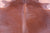 Brown Natural Cowhide Rug - XX-Large 7' 8"H x 7' 0"W