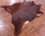Brown Natural Cowhide Rug - XX-Large 7' 8"H x 7' 0"W