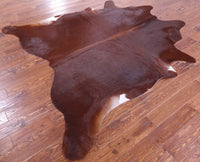 Thumbnail for Brown Natural Cowhide Rug - XX-Large 7' 8