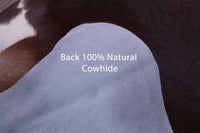 Thumbnail for Brown Natural Cowhide Rug - XX-Large 7' 8