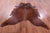 Brown Natural Cowhide Rug - XX-Large 7' 10"H x 7' 0"W
