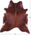 Brown Natural Cowhide Rug - XX-Large 7' 10"H x 7' 0"W