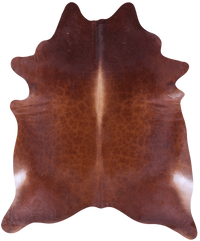 Thumbnail for Brown Natural Cowhide Rug - XX-Large 8' 1