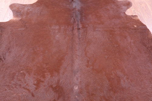 Brown Natural Cowhide Rug - X-Large 7' 1