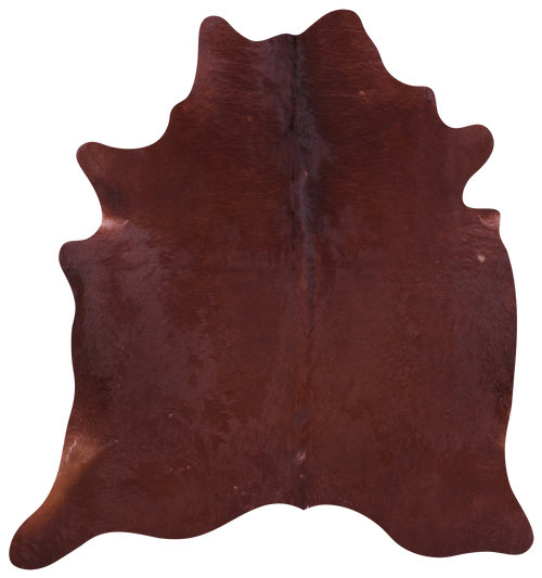 Brown Natural Cowhide Rug - X-Large 7' 1