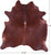 Brown Natural Cowhide Rug - X-Large 7' 5"H x 6' 10"W