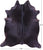 Black Natural Cowhide Rug - XX-Large 8' 7"H x 7' 5"W