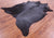 Black Natural Cowhide Rug - XX-Large 8' 7"H x 7' 5"W