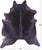 Black Natural Cowhide Rug - XX-Large 8' 8"H x 7' 0"W