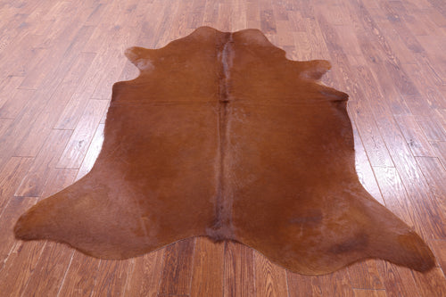 Brown Natural Cowhide Rug - Large 6' 9