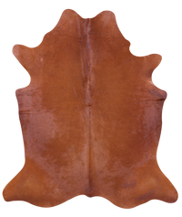 Thumbnail for Brown Natural Cowhide Rug - Large 6' 9