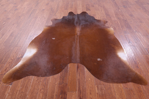 Brown Natural Cowhide Rug - X-Large 7' 0