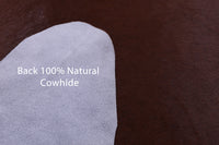 Thumbnail for Brown Natural Cowhide Rug - X-Large 7' 0