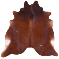 Thumbnail for Brown Natural Cowhide Rug - X-Large 7' 0