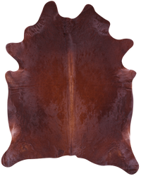 Thumbnail for Brown Natural Cowhide Rug - XX-Large 8' 0