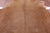 Light Brown Natural Cowhide Rug - X-Large 7' 3"H x 6' 7"W