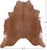 Light Brown Natural Cowhide Rug - X-Large 7' 3"H x 6' 7"W