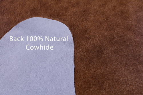 Brown Natural Cowhide Rug - XX-Large 8' 0