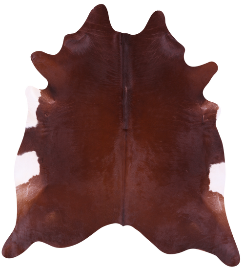 Brown Natural Cowhide Rug - X-Large 7' 7