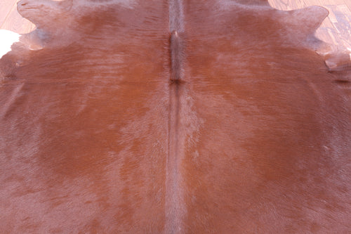 Brown Natural Cowhide Rug - X-Large 7' 7