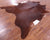 Brown Natural Cowhide Rug - X-Large 7' 7"H x 7' 0"W