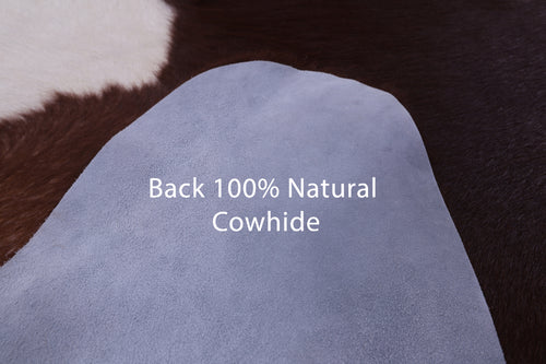 Brown Natural Cowhide Rug - X-Large 7' 7