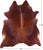 Brown Natural Cowhide Rug - XX-Large 7' 10"H x 6' 7"W