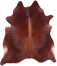Thumbnail for Brown Natural Cowhide Rug - XX-Large 7' 10