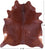 Brown Natural Cowhide Rug - XX-Large 7' 8"H x 6' 10"W
