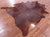Brown Natural Cowhide Rug - XX-Large 7' 8"H x 6' 10"W