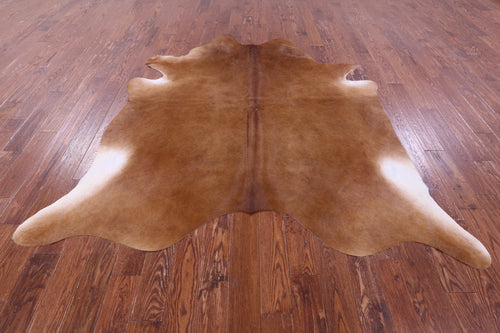 Brown Natural Cowhide Rug - X-Large 7' 7