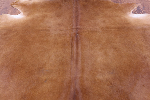 Brown Natural Cowhide Rug - X-Large 7' 7