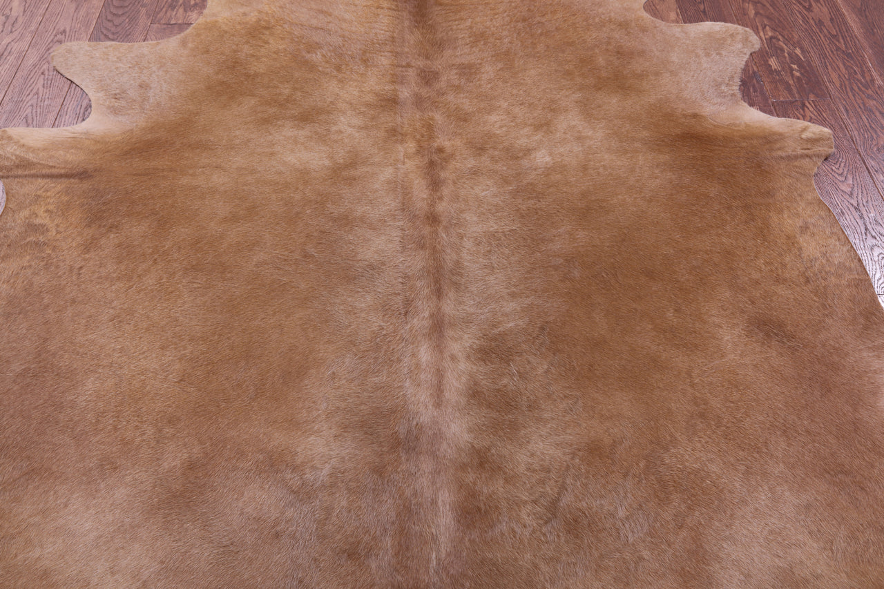 Light Brown Natural Cowhide Rug - XX-Large 7' 8"H x 6' 0"W
