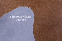 Thumbnail for Light Brown Natural Cowhide Rug - XX-Large 7' 8