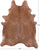 Light Brown Natural Cowhide Rug - XX-Large 7' 8"H x 6' 0"W