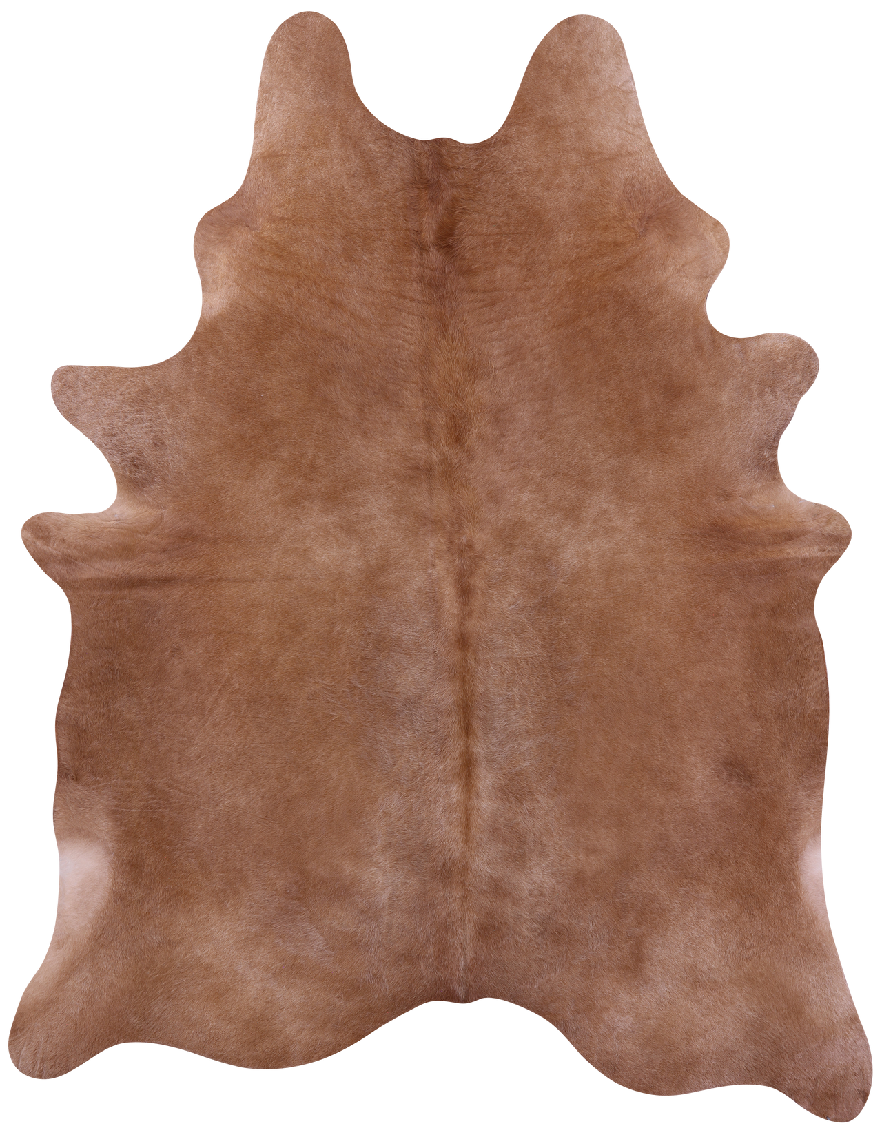 Light Brown Natural Cowhide Rug - XX-Large 7' 8"H x 6' 0"W