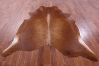Thumbnail for Brown Natural Cowhide Rug - X-Large 7' 7