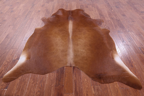 Brown Natural Cowhide Rug - X-Large 7' 7