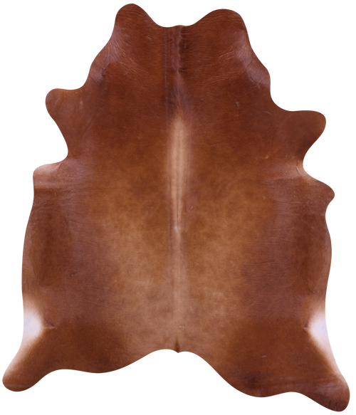 Brown Natural Cowhide Rug - X-Large 7' 7