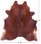 Brown Natural Cowhide Rug - X-Large 7' 5"H x 6' 10"W