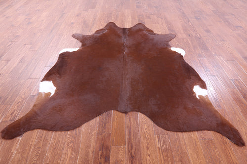 Brown Natural Cowhide Rug - X-Large 7' 6