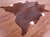 Brown Natural Cowhide Rug - X-Large 7' 6"H x 6' 10"W