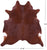 Brown Natural Cowhide Rug - X-Large 7' 6"H x 6' 10"W