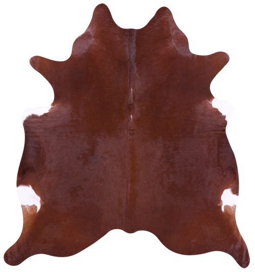 Brown Natural Cowhide Rug - X-Large 7' 6