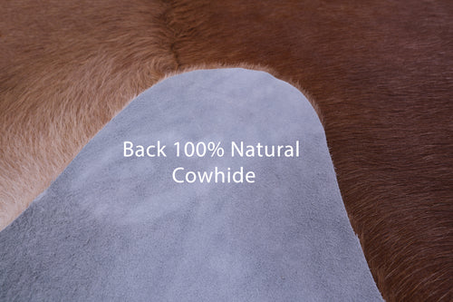 Brown Natural Cowhide Rug - X-Large 7' 0
