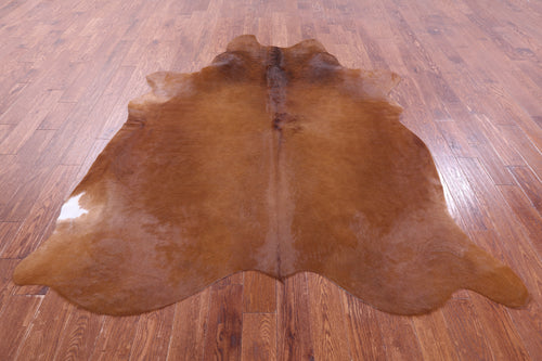 Brown Natural Cowhide Rug - XX-Large 7' 10