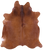 Brown Natural Cowhide Rug - XX-Large 7' 10"H x 6' 9"W