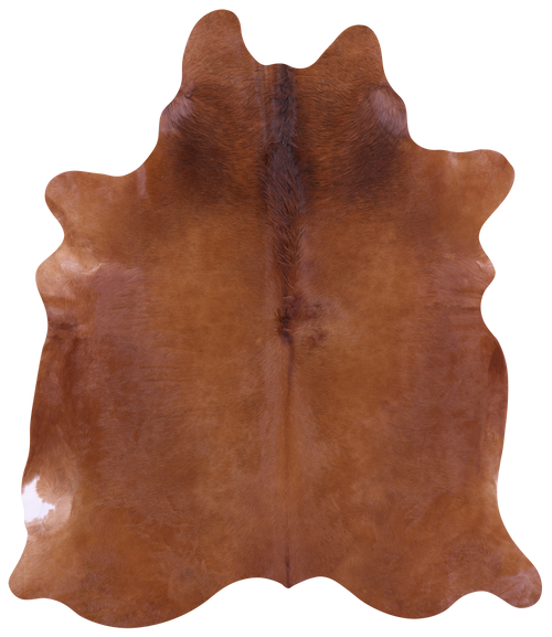 Brown Natural Cowhide Rug - XX-Large 7' 10