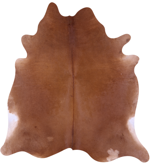 Brown Natural Cowhide Rug - X-Large 7' 2
