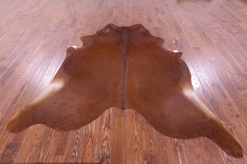 Brown Natural Cowhide Rug - X-Large 7' 3